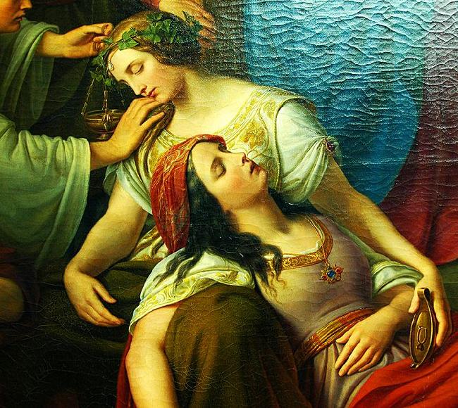 Wilhelm von Schadow The Parable of the Wise and Foolish Virgins oil painting image